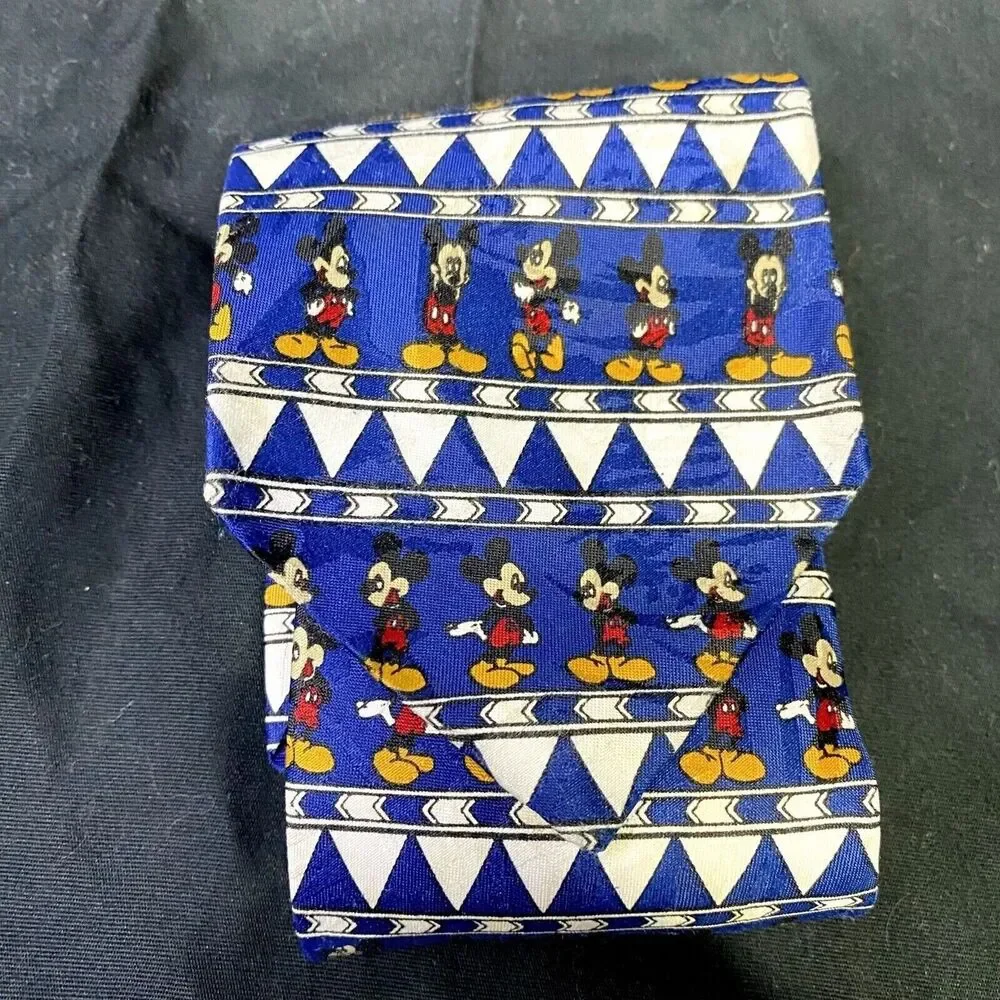 #6645 Mickey Unlimited Mens Mickey Mouse Necktie, Tie